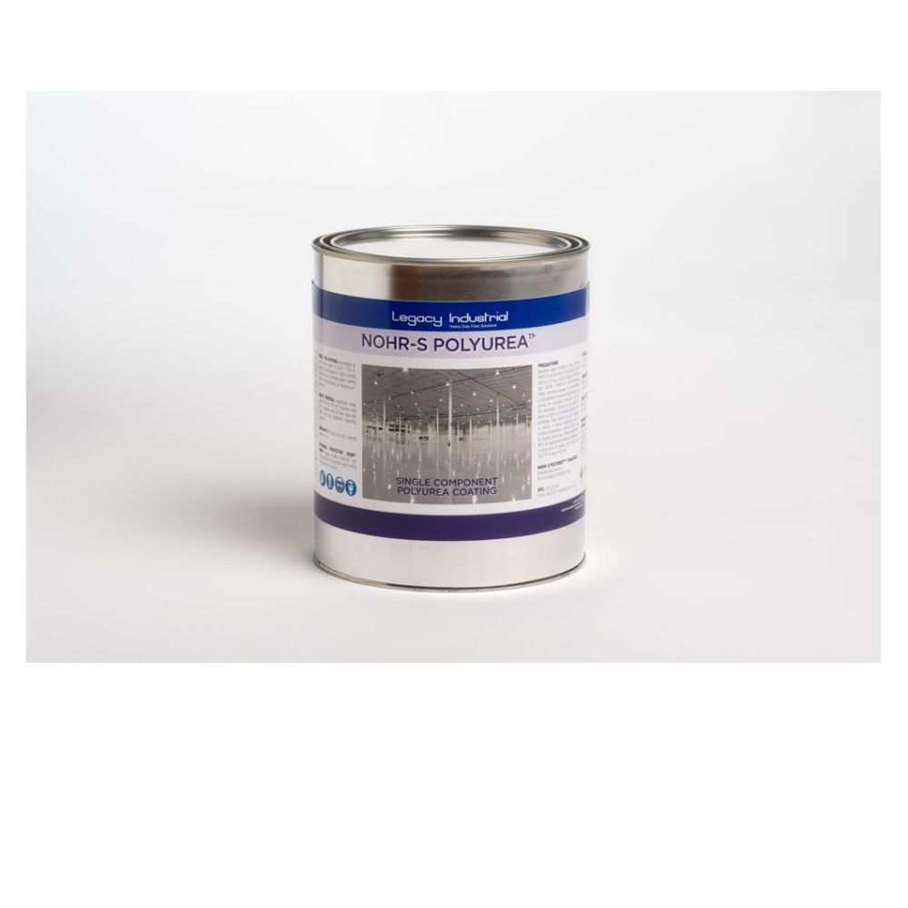 Nohr-S Polyurea Full Flake Kit contents - HD Epoxy, flakes, Nohr-S Polyurea with 2 clear coats - the highest performance concrete kit, everything included, ships free