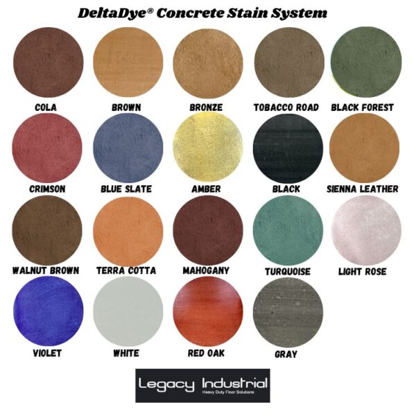 DeltaDye® Concrete Stain Sample Kit - Image 10