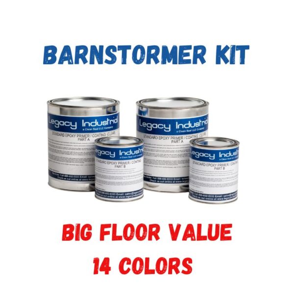 BarnStormer Concrete Coating Kit