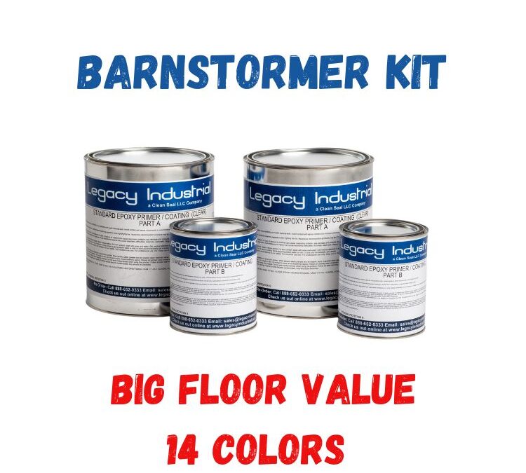 BarnStormer Concrete Coating Kit