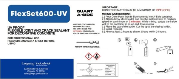 FlexSet600UV Crack&Joint Filler - Image 4